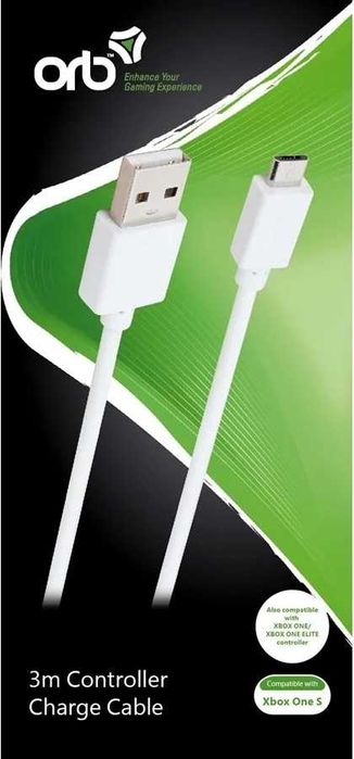3м кабел - зареждане на XBOX ONE / PS4 зареждане -