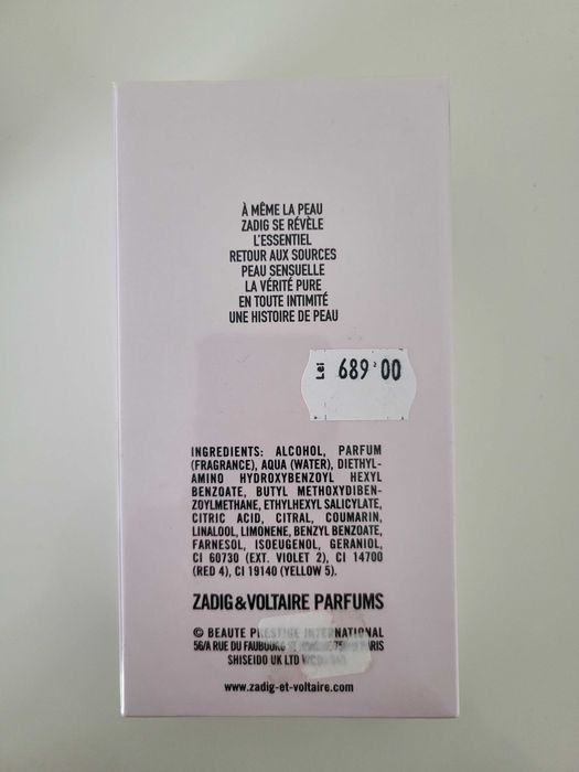 Parfum ZADIG & VOLTAIRE 100ml