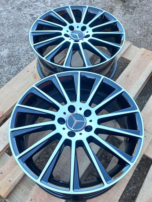 18.Мерцедес ///AMG 7.5ж ет45 A B C CLA GLA GLB Black Polish