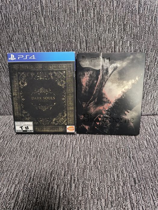 Dark Souls Trilogy, Bloodborne Saw Cleaver steelbook edition PS4