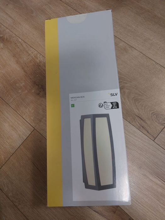 Lampa Exterior SLV Meridian Box,antracit ,E27
