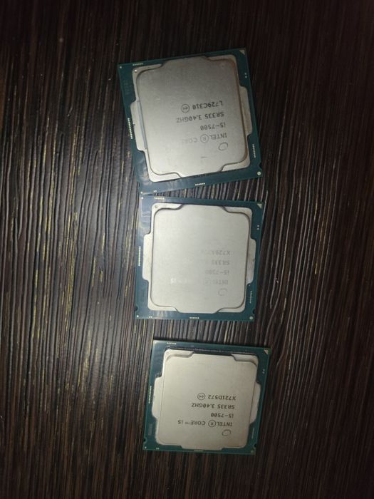 Процессор Intel core i5 7500