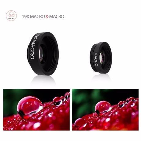 Kit Lentile profesionale smartphone tableta 8 in 1, NOU in cutie