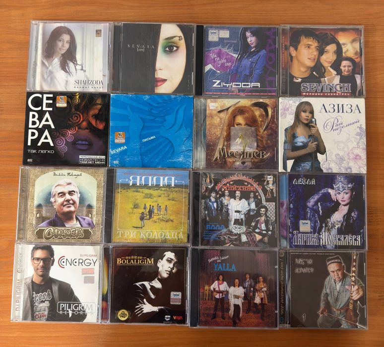 Коллекция оригинальных CD-дисков — Узбекская эстрада и классика