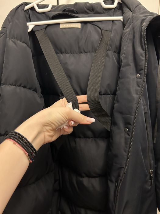 Parka Stefanel, puf si pana de gasca