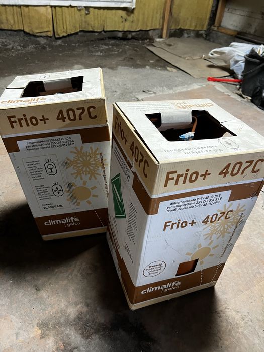Frio+407c  Фрио+  Фреон