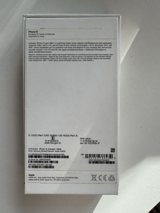 Айфон 13 Iphone 13 128 гб