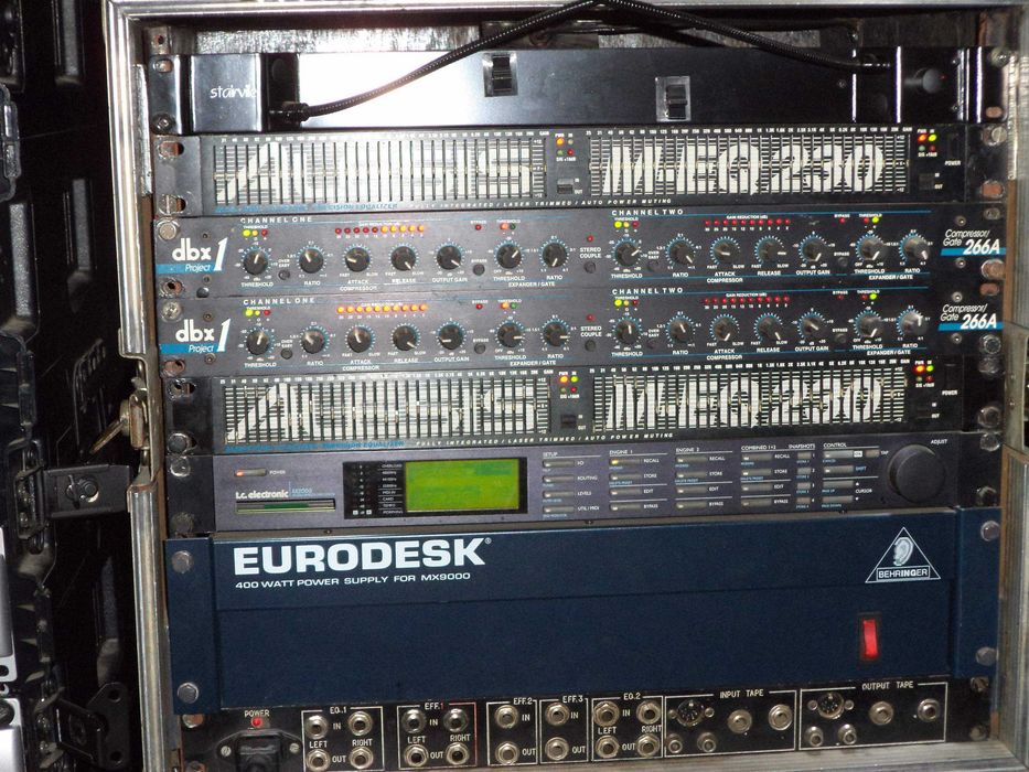 Live&Studio Performance,  Behringer Eurodesk 9000, 48 24 inputs in-line, cu Case