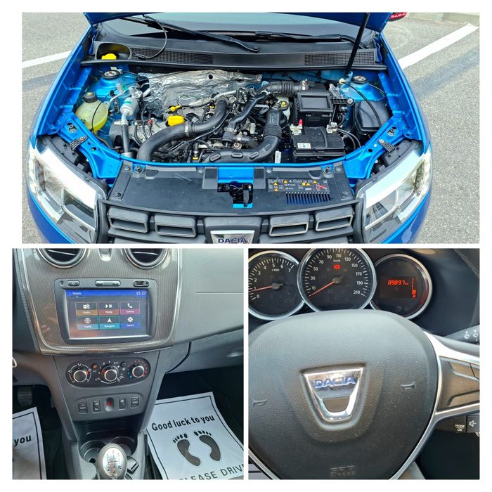 Dacia Sandero Stepway 89 mii km.benzina 0.9 full impecabil recent adusă