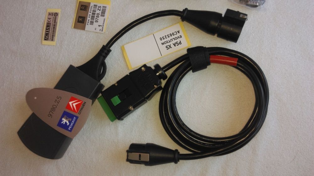 Lexia 3 Лексия 3, Diagbox 7.83 ревизия С - EVOLUTION за Пежо и Ситроен