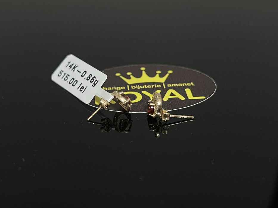 Bijuteria Royal CB : Cercei dama aur nou 14k 0,86gr