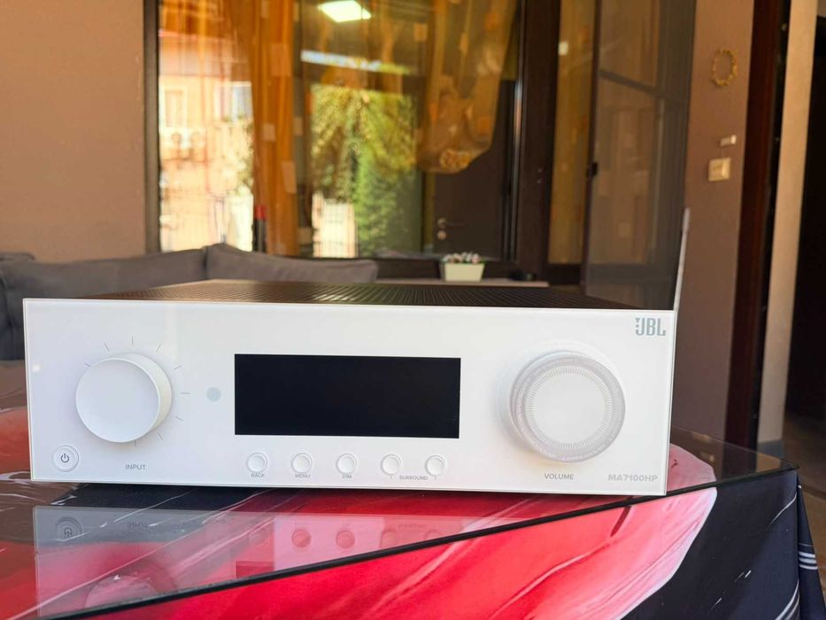 Ресивър JBL MA7100HP – Премиум 8K AV Ресивър, 7.2 Dolby Atmos (Като нов, В гаранция!)