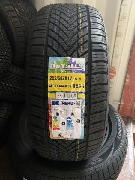 Нови всесезонни гуми ROTALLA SETULA 4 SEASON 225/50R17 98Y XL НОВ DOT