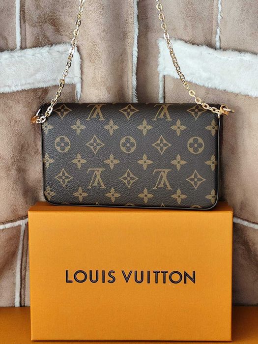 LOUIS VUITTON Дамска чанта Chain Pochette Félicie Monogram