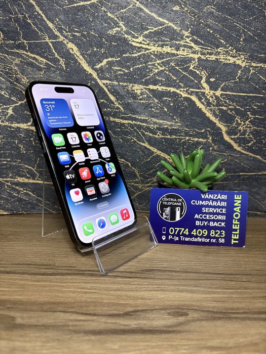 Iphone 14 Pro 128GB / Garantie 2 ani Centrul de Telefoane / Rate