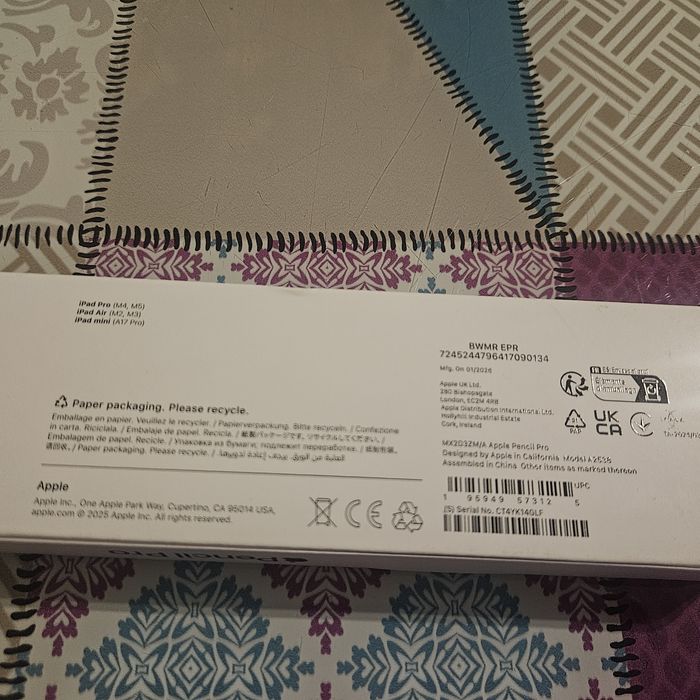 Apple Pencil Pro 2025