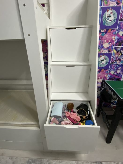 Кроватка детская двухярусная