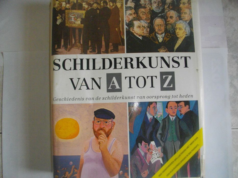 Каталог/Справочник-"Живопис от А до А"-1987г-Shilderkunst Van A tot Z"