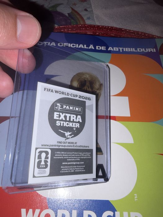 Extra sticker Mbappe Gold