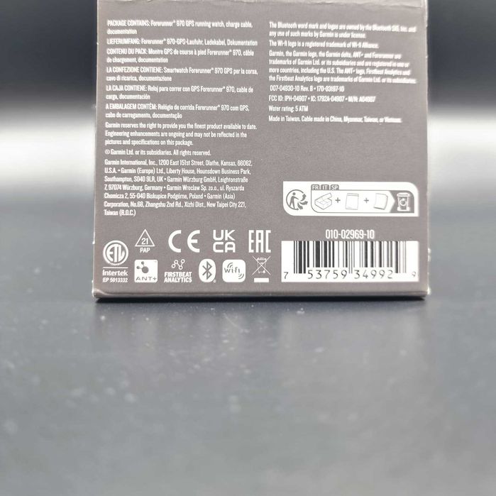 Factura*Garantie*Garmin Forerunner 970 *NOU