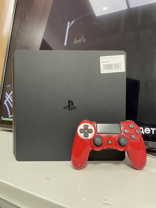 Sony PlayStation 4 Slim, прошитая, с играми