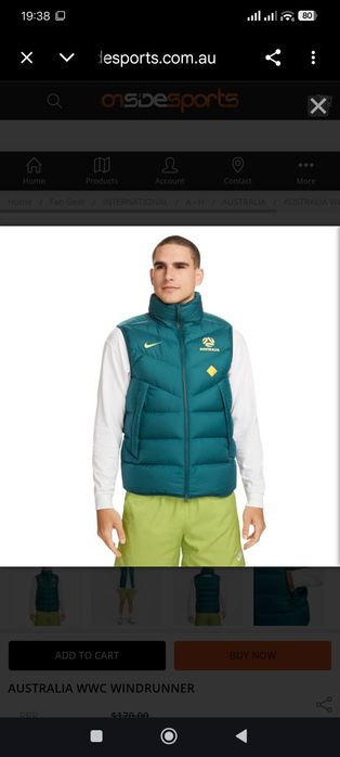 Jacheta Nike Australia