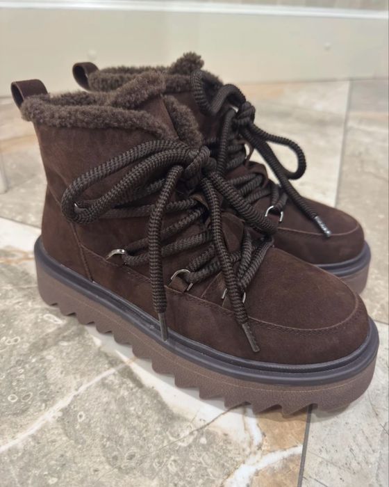 Зимние ботинки женские