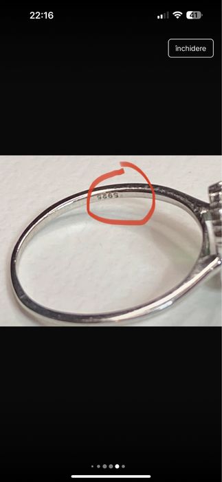 Set 3 inele de argint