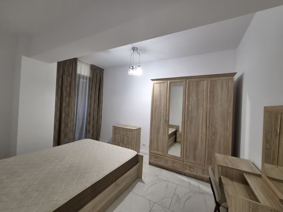 Închiriez apartament cu două camere în bloc nou mobilat si utilat