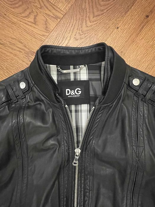Geacă piele Dolce Gabbana, mărimea 52