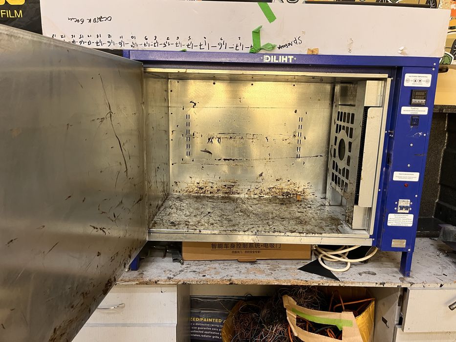 Печь для разборки фар