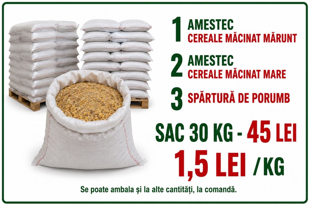 Amestec furajer macinat