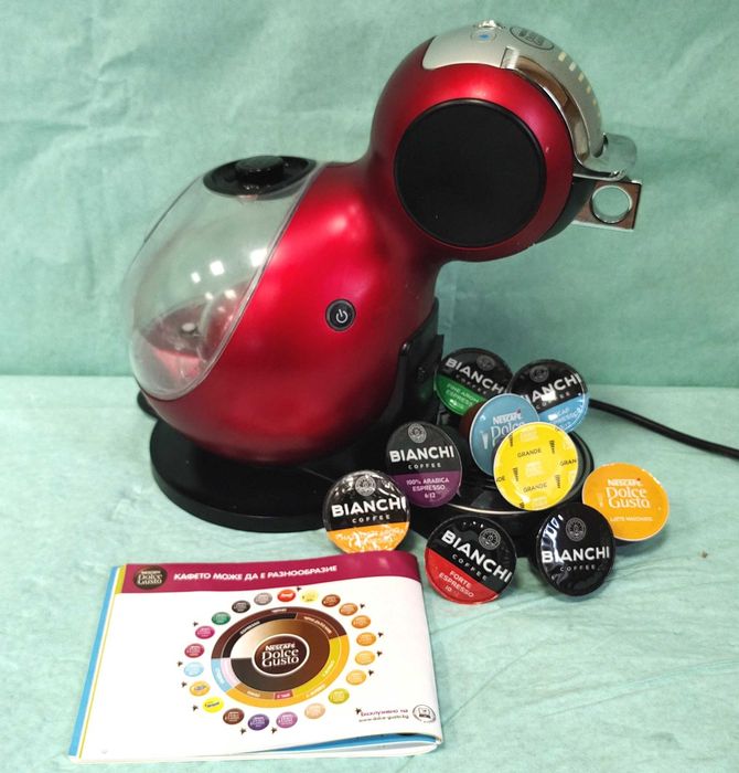 Кафемашина с гаранция 1 година NESCAFÉ® Krups automat Melody.Red