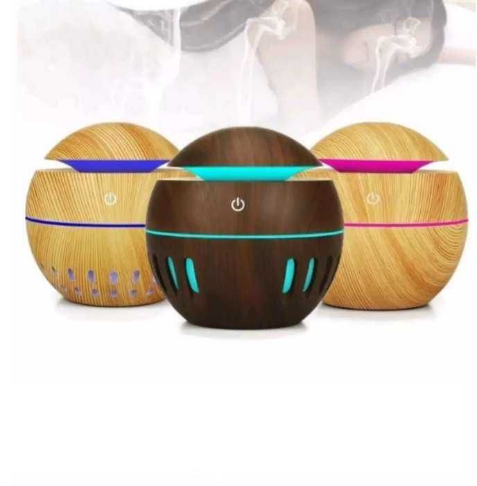 Арома дифузер със свветлинни ефекти - овлажнител сфера 150 мл