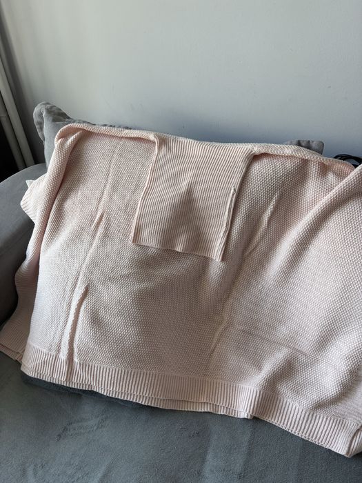 Розово поло пончо перелина