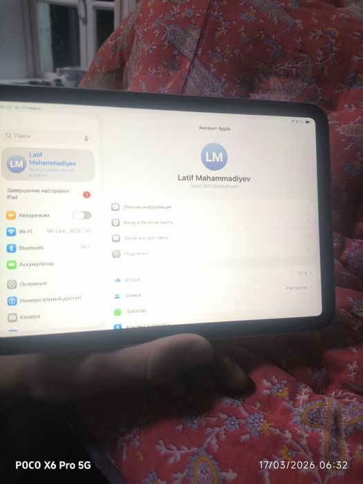 Ipad mini6 64 ESIM+ SIM