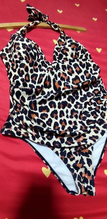 Costum de baie leopard
