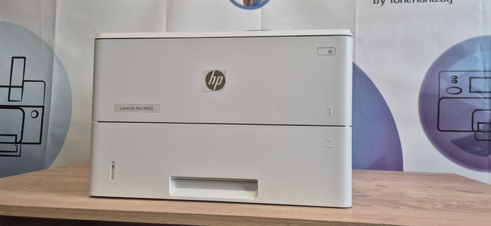 Лазерен принтер HP LaserJet Enterprise M501 | Бизнес клас | Duplex | LAN | Гаранция 12 месеца