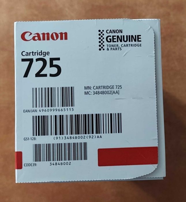 Продам картридж Саnon 725