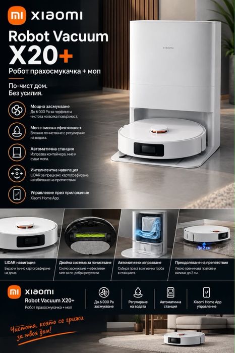 Xiaomi robot vacuumx20+