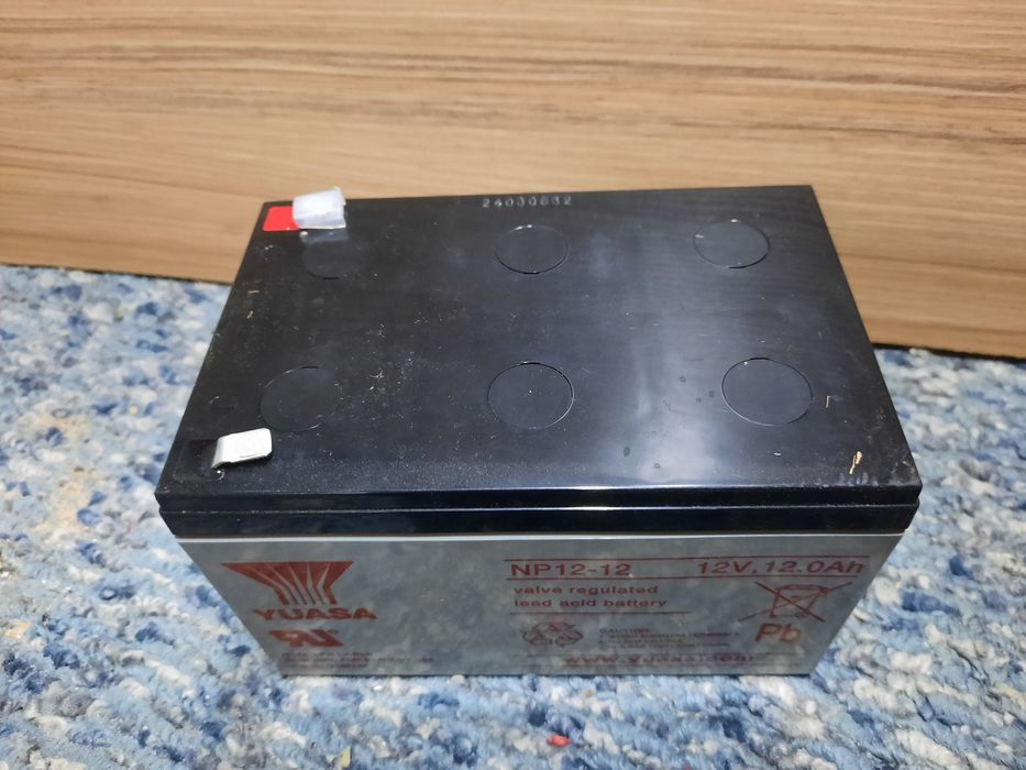 Акумулаторна батерия YUASA NP12-12 12Ah/12V
12V – 12Ah