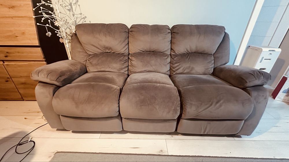 Canapea recliner 3 locuri