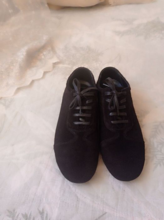 Замшевые туфли  сделаны на заказ