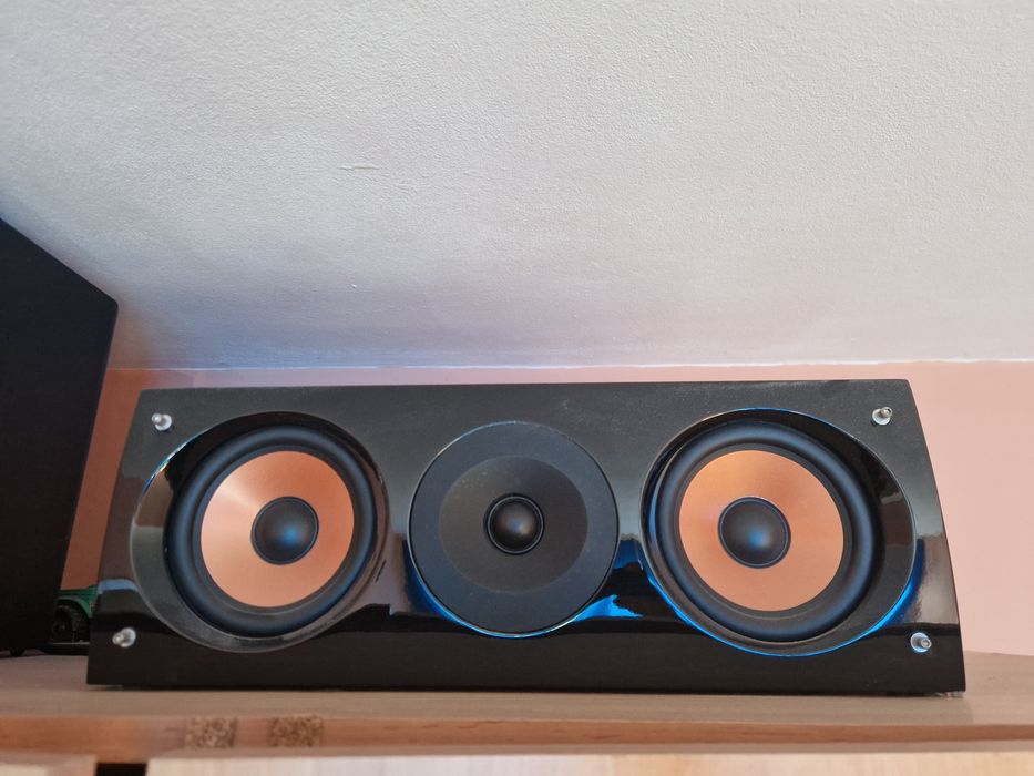 Boxe Magnat + Receiver Yamaha
