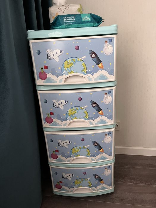 Детский комод пластик