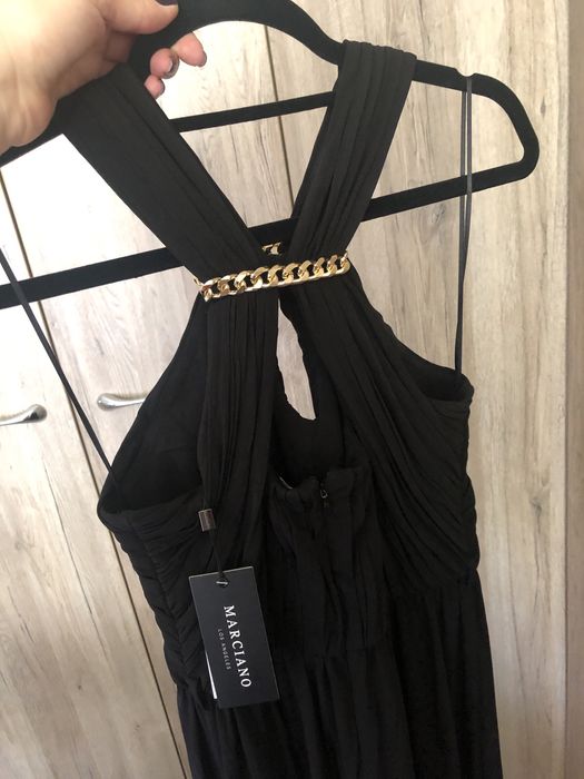 Дълга черна рокля Guess by Marciano