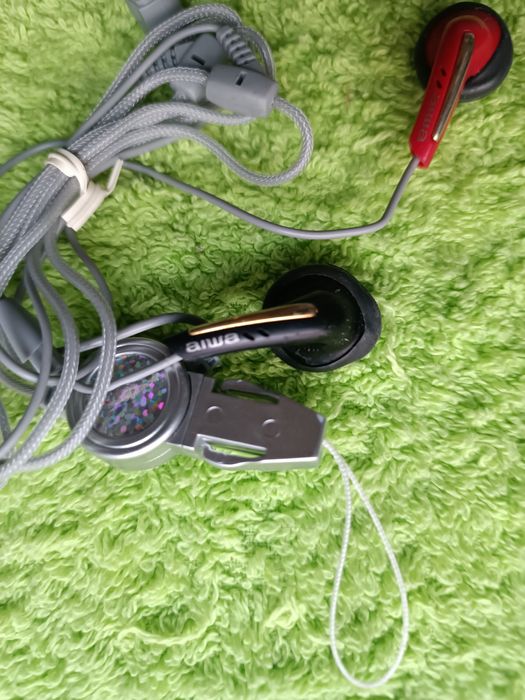 Căști Aiwa black &red