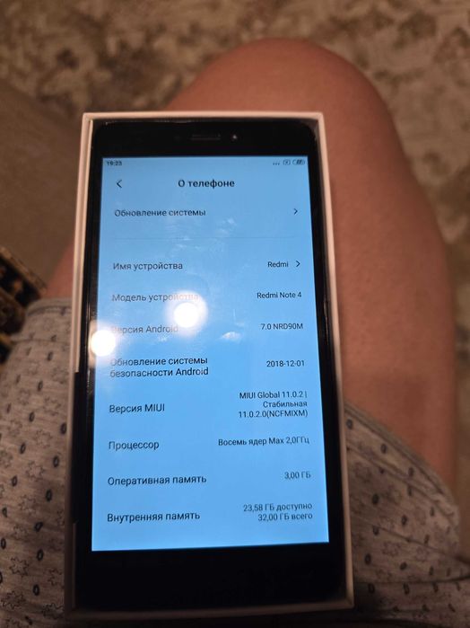Продам Xiaomi Redmi note 4
