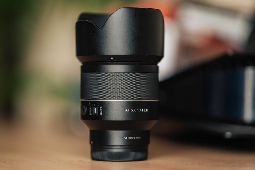 samyang 50mm f1.4 II Sony