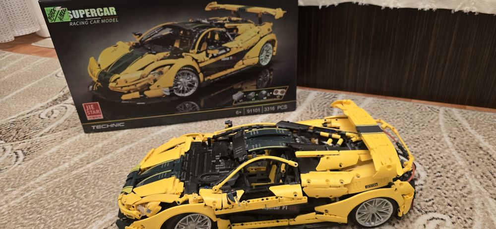 Конструктор машина гоночная собранная